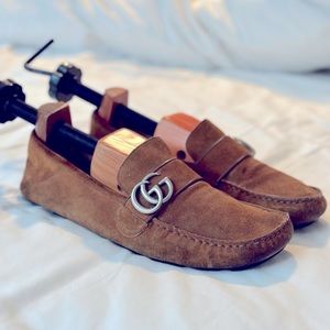 Gucci Men’s Suede Loafers
